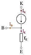 T-model bipolrneho tranzistora